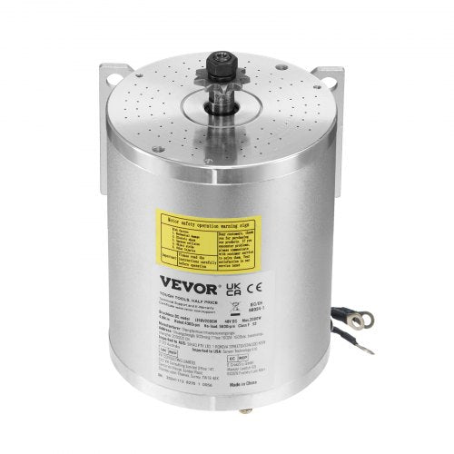 2000W Electric Brushless DC Motor Kit – 48V 4300rpm Motor with Upgraded