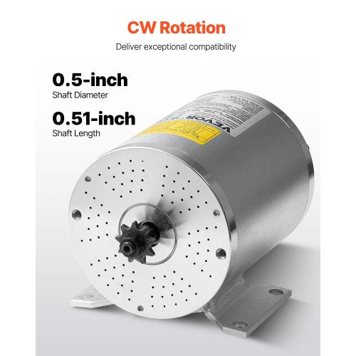 3000W Electric Brushless DC Motor 72V 4900rpm Go Kart Electric Motor