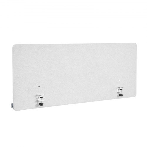 Desk Divider Privacy Panel 60 x 24 Clampon Office Desk Partition PET