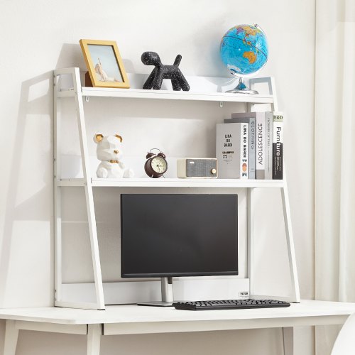 Desktop Bookshelf 2Tier Desktop Storage Organizer 37.4 x 12.6 x 35.4