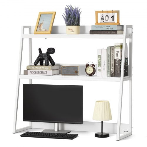 Desktop Bookshelf 2Tier Desktop Storage Organizer 37.4 x 12.6 x 35.4