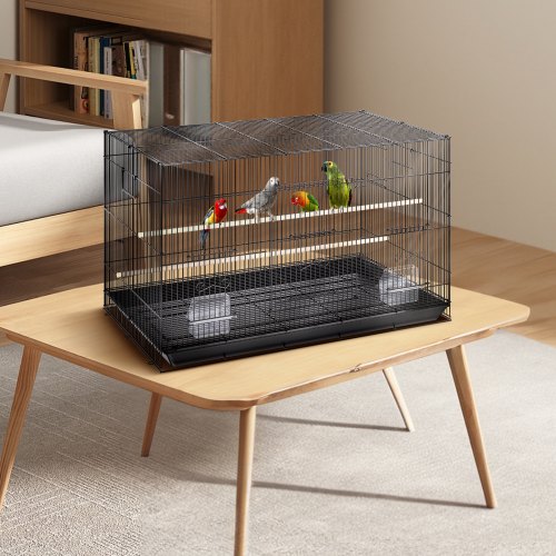 30 inch Bird Cage Metal Large Parakeet Cages for Cockatiels Small Parrot