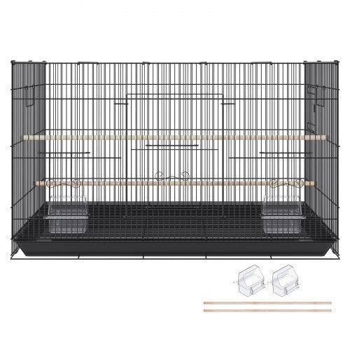 30 inch Bird Cage Metal Large Parakeet Cages for Cockatiels Small Parrot