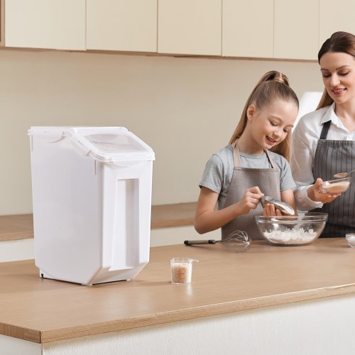 Rice Storage Container 45Gallon20L Capacity Large Dog Food Dispenser Bin