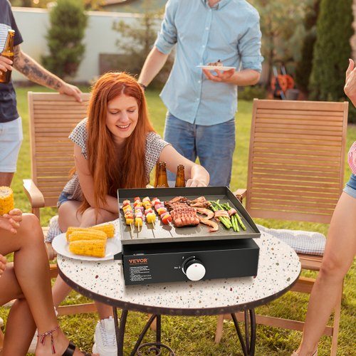 Commercial Griddle 169 Heavy Duty Manual Flat Top Griddle Countertop Gas