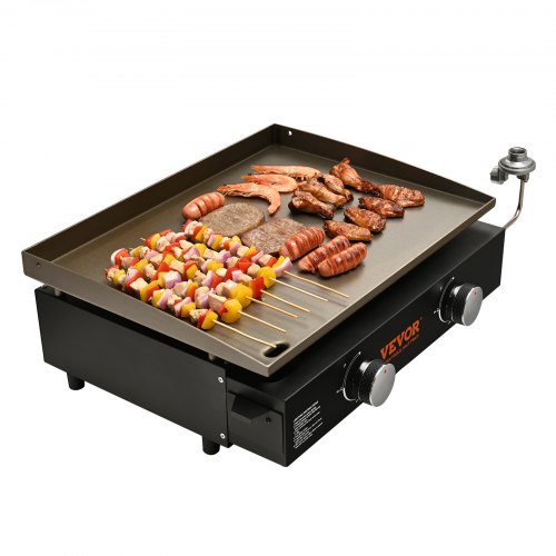 Commercial Griddle 224 Heavy Duty Manual Flat Top Griddle Countertop Gas