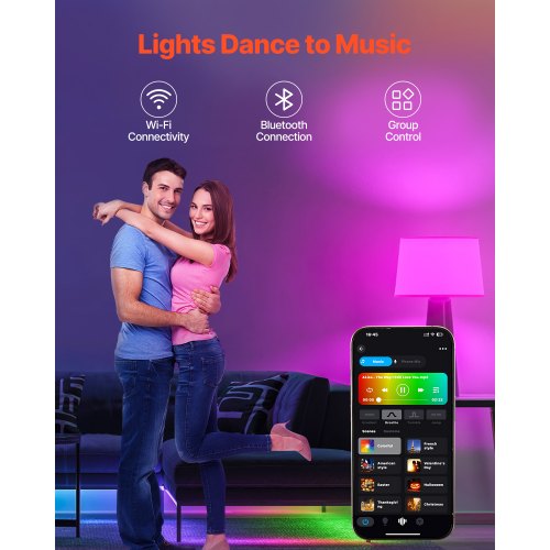 Smart Light Bulbs A19 E26 Smart Bulb That Work with Alexa Google