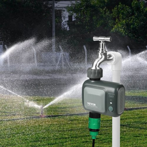 WiFi Sprinkler Timer Single Outlet Smart Hose Faucet Water Timer with Brass