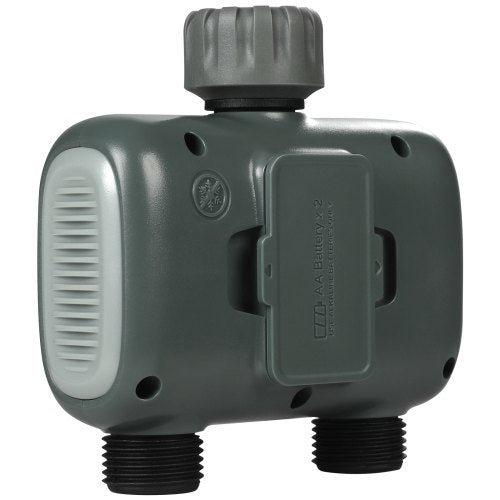 WiFi Sprinkler Timer 2 Outlets Smart Hose Faucet Water Timer with Brass