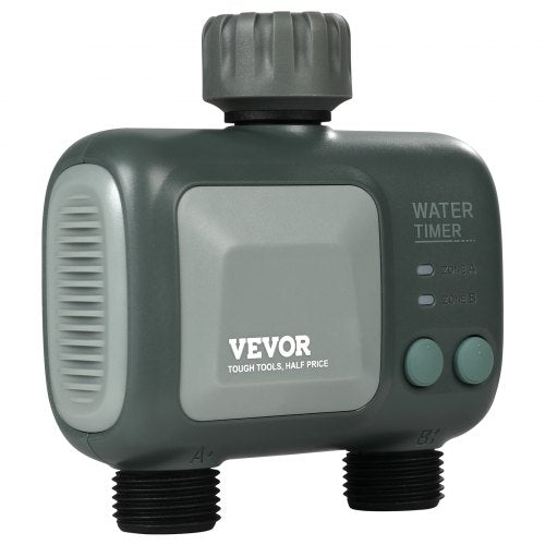 WiFi Sprinkler Timer 2 Outlets Smart Hose Faucet Water Timer with Brass
