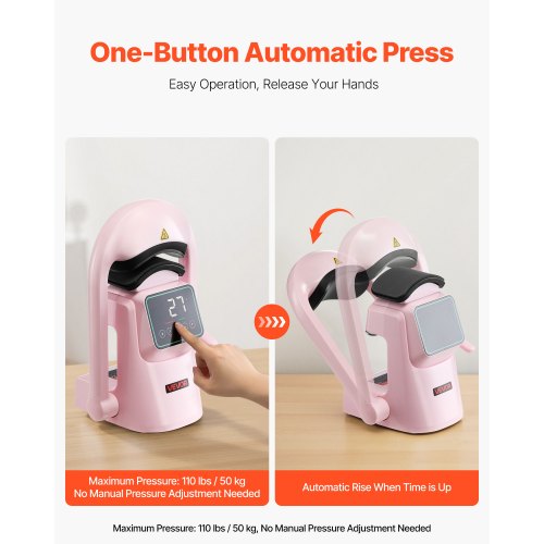 Auto Hat Heat Press Machine With 2Pcs Interchangeable Platens Automatic Open 6 2