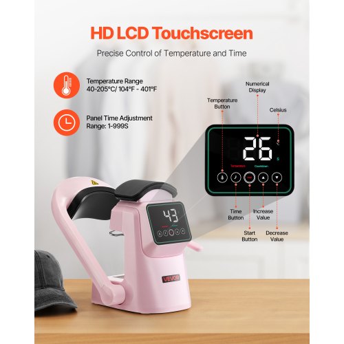Auto Hat Heat Press Machine With 2Pcs Interchangeable Platens Automatic Open 6 2