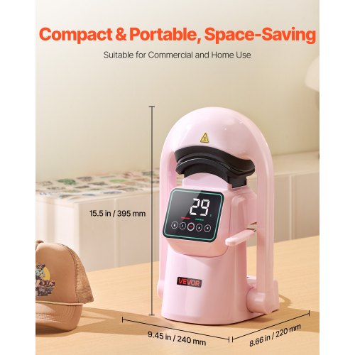 Auto Hat Heat Press Machine With 2Pcs Interchangeable Platens Automatic Open 6 2