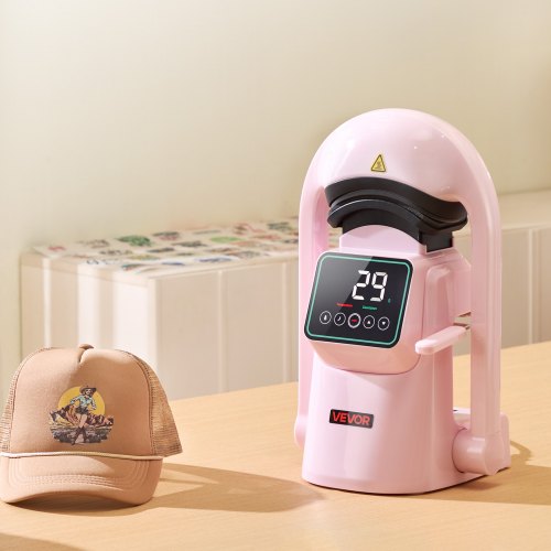Auto Hat Heat Press Machine With 2Pcs Interchangeable Platens Automatic Open 6 2