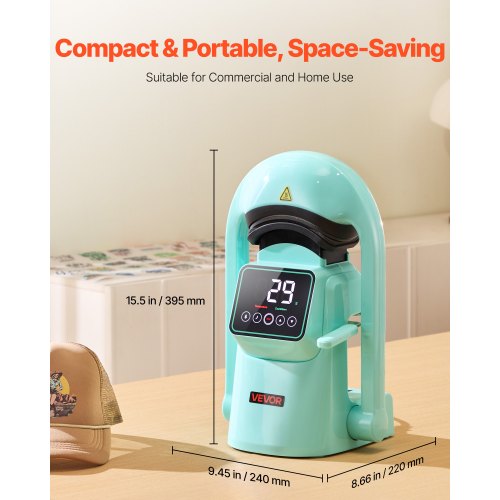Auto Hat Heat Press Machine With 2Pcs Interchangeable Platens Automatic Open