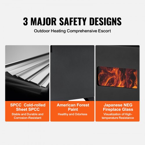 Wood Stove 86 inch Alloy Steel Camping Tent Stove Portable Wood Burning