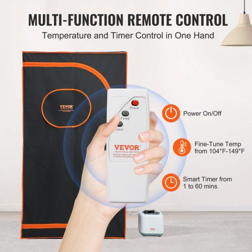 Portable Steam Sauna Tent Full Size 1000W Personal Sauna Blanket Kit for Home