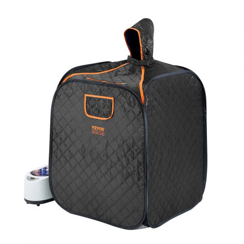 Portable Personal Steam Sauna Spa Tent with 1200 Watt Steam Generator with 1200