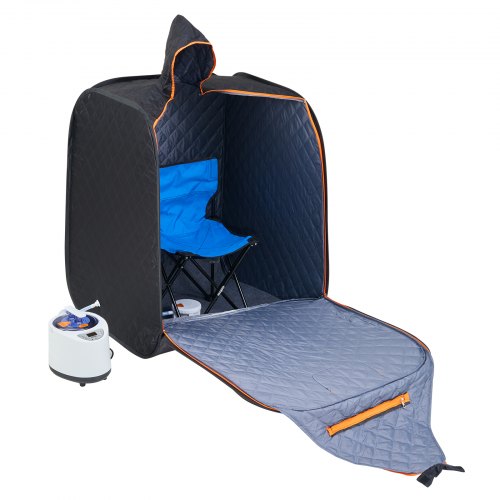 Portable Personal Steam Sauna Spa Tent with 1200 Watt Steam Generator with 1200