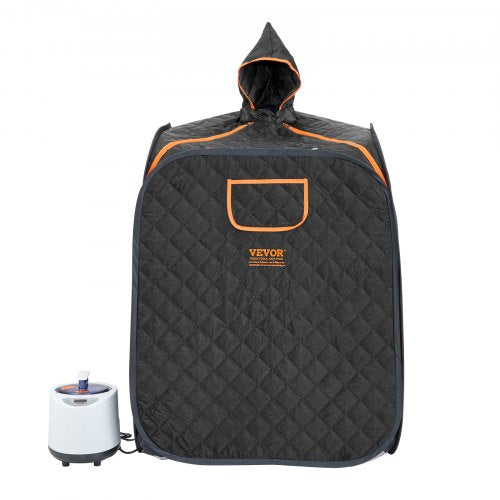 Portable Personal Steam Sauna Spa Tent with 1200 Watt Steam Generator with 1200