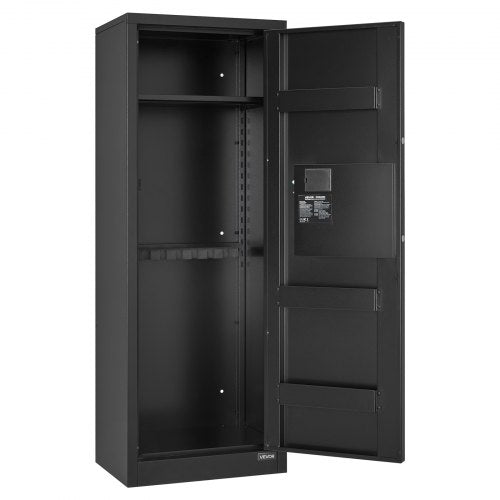 68 Gun Safe Long Gun Cabinet for Rifles and Pistols Quick Access
