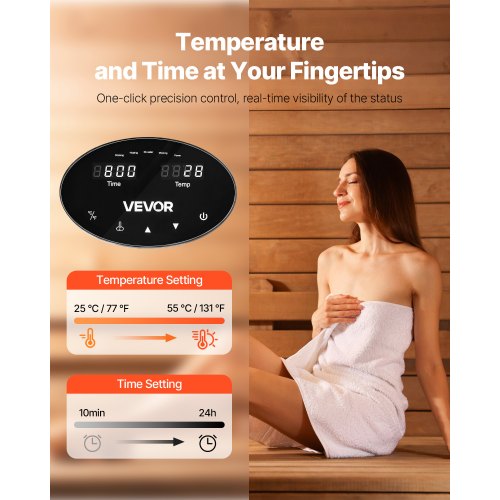 Steam Generator 6 kW Steam Shower System with Controller for Home Sauna