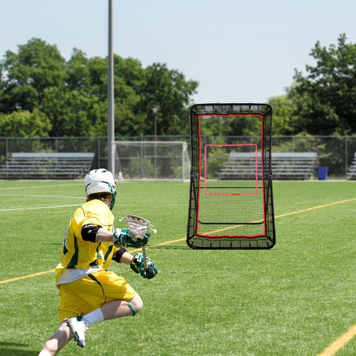 Lacrosse Rebounder for Backyard 4x7 Ft Volleyball Bounce Back Net