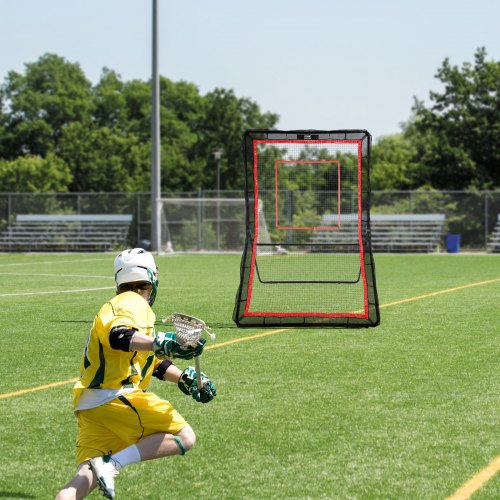 Lacrosse Rebounder for Backyard 5x7 Ft Volleyball Bounce Back Net