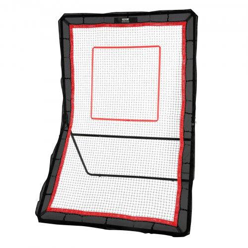 Lacrosse Rebounder for Backyard 5x7 Ft Volleyball Bounce Back Net