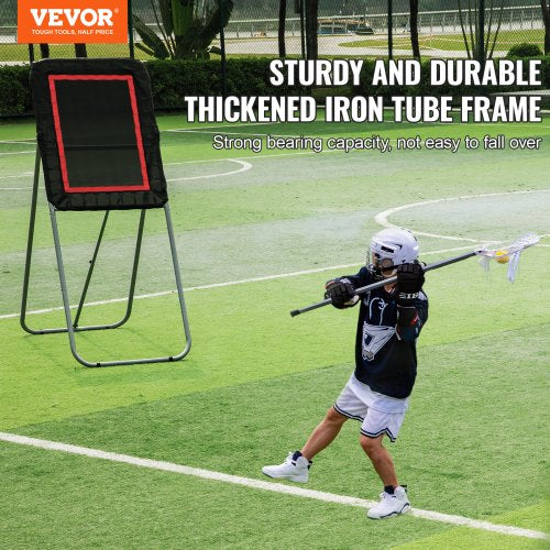 Folding Lacrosse Rebounder for Backyard 3x4 Ft Volleyball Bounce Back Net