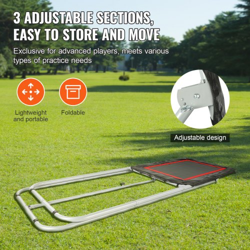 Folding Lacrosse Rebounder for Backyard 3x4 Ft Volleyball Bounce Back Net