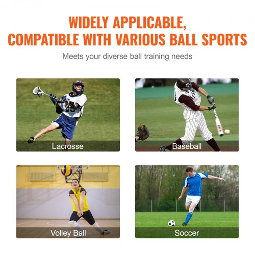 Folding Lacrosse Rebounder for Backyard 3x4 Ft Volleyball Bounce Back Net