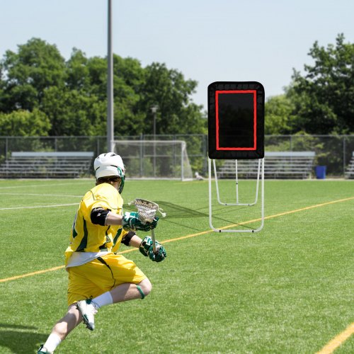 Folding Lacrosse Rebounder for Backyard 3x4 Ft Volleyball Bounce Back Net