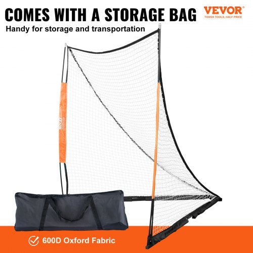 Lacrosse Goal 6 x 6 Lacrosse Net Portable Lacrosse Goal with Carry Bag