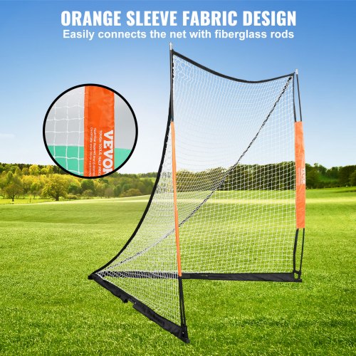 Lacrosse Goal 6 x 6 Lacrosse Net Portable Lacrosse Goal with Carry Bag
