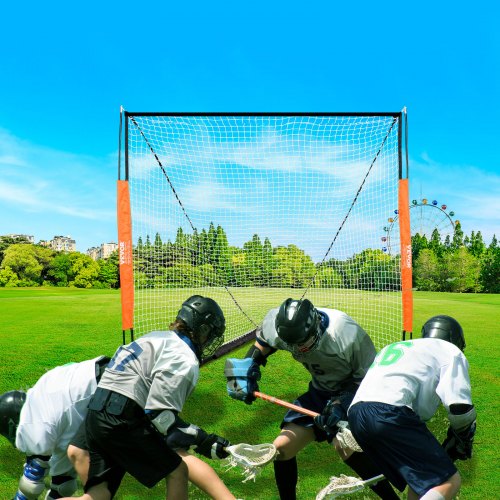Lacrosse Goal 6 x 6 Lacrosse Net Portable Lacrosse Goal with Carry Bag