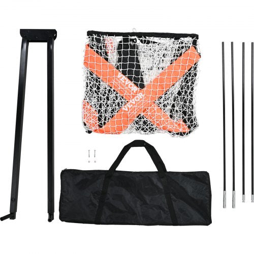 Lacrosse Goal 6 x 6 Lacrosse Net Portable Lacrosse Goal with Carry Bag