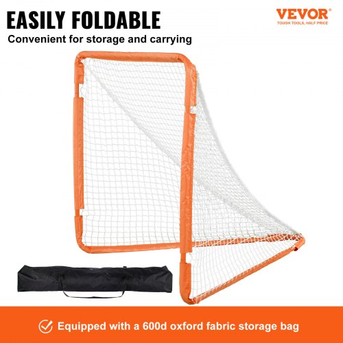 Lacrosse Goal 4 x 4 Small Kids Lacrosse Net Folding Portable Lacrosse