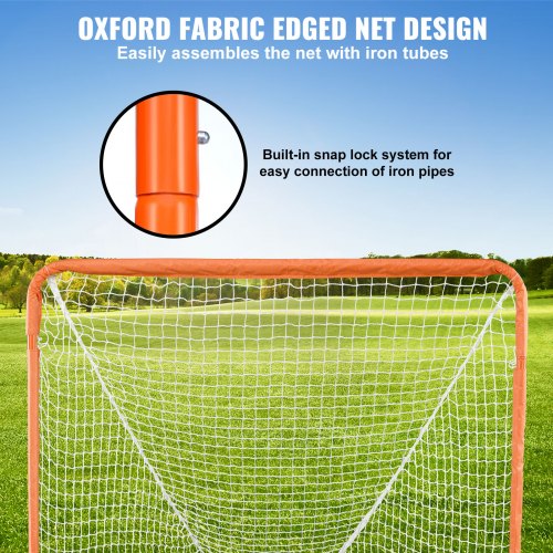 Lacrosse Goal 4 x 4 Small Kids Lacrosse Net Folding Portable Lacrosse