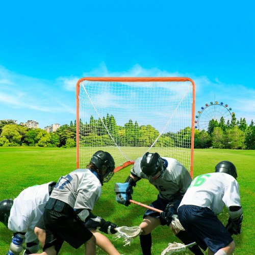 Lacrosse Goal 4 x 4 Small Kids Lacrosse Net Folding Portable Lacrosse