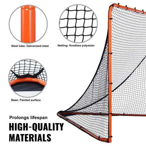 Lacrosse Goal 6 x 6 Lacrosse Net Folding Portable Backyard Lacrosse
