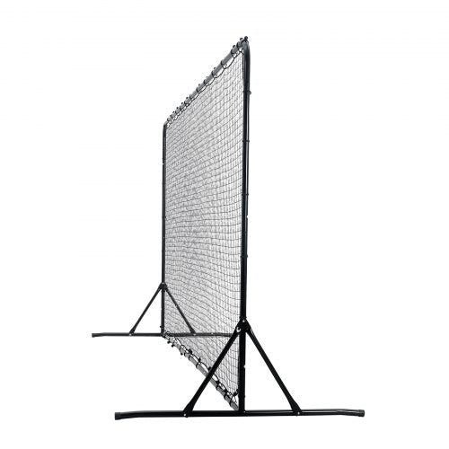 Soccer Rebounder Net 12x6FT Iron Soccer Training Equipment Sports Football
