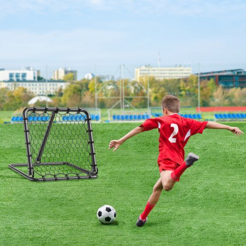 Soccer Rebounder Rebound Net KickBack 34x34 Portable Football Training