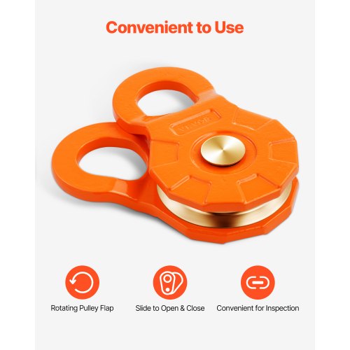 30 T Snatch Block for Winch Recovery 66000 lbs Break Strength Pulley