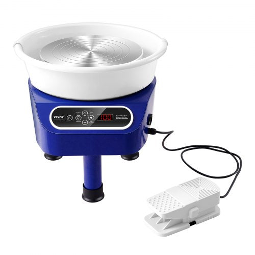 Pottery Wheel 10 inch Pottery Forming Machine 350W Electric Wheel for Pottery