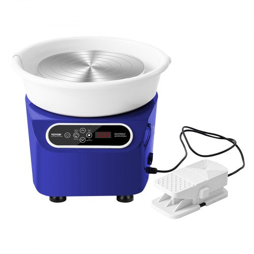 Pottery Wheel 10 inch Pottery Forming Machine 350W Electric Wheel for Pottery