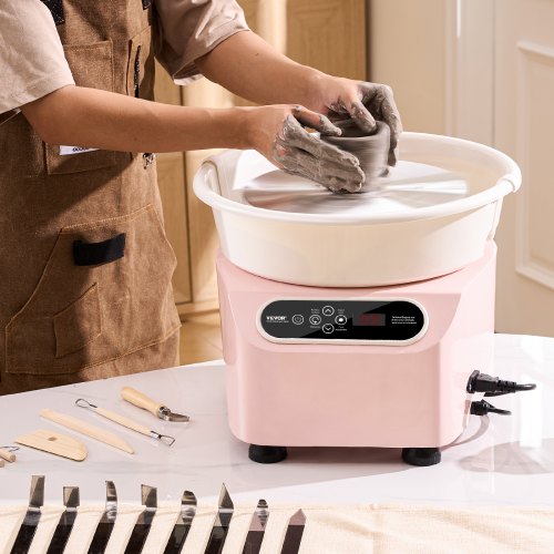 Pottery Wheel 11 inch Pottery Forming Machine 350W Electric Wheel for Pottery