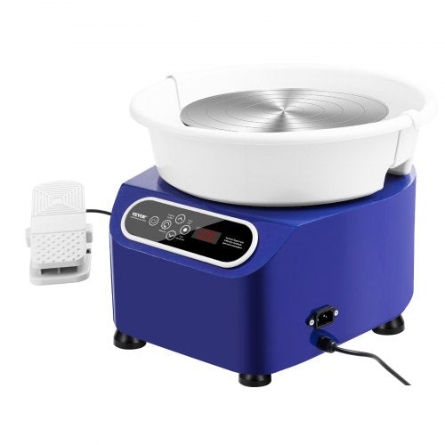Pottery Wheel 11 inch Pottery Forming Machine 350W Electric Wheel for Pottery