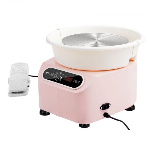 Pottery Wheel 11 inch Pottery Forming Machine 450W Electric Wheel for Pottery
