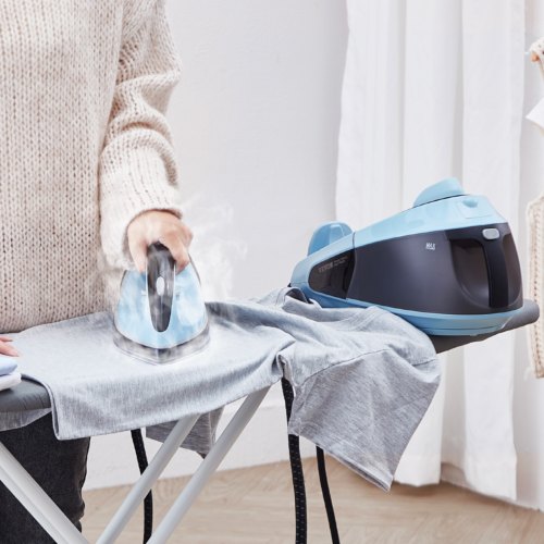 Steam Station 1700W Steam Iron for Clothes with 1.8L Large Capacity Water